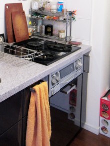 サイズアップして広々としたキッチンに　港区I様邸